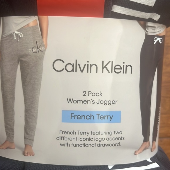 Calvin Klein 2-Pk Jogger Lounge Pants
Black and Grey NWT - Picture 8 of 8